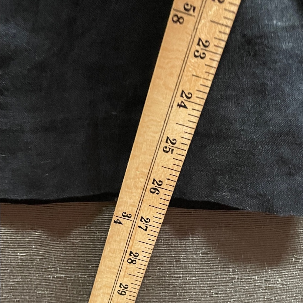 Banana Republic Black High Rise Wide-Leg Pants with Side Pockets - Picture 6 of 11
